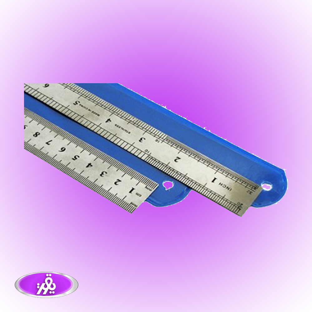 خط کش فلزی 30 سانتی